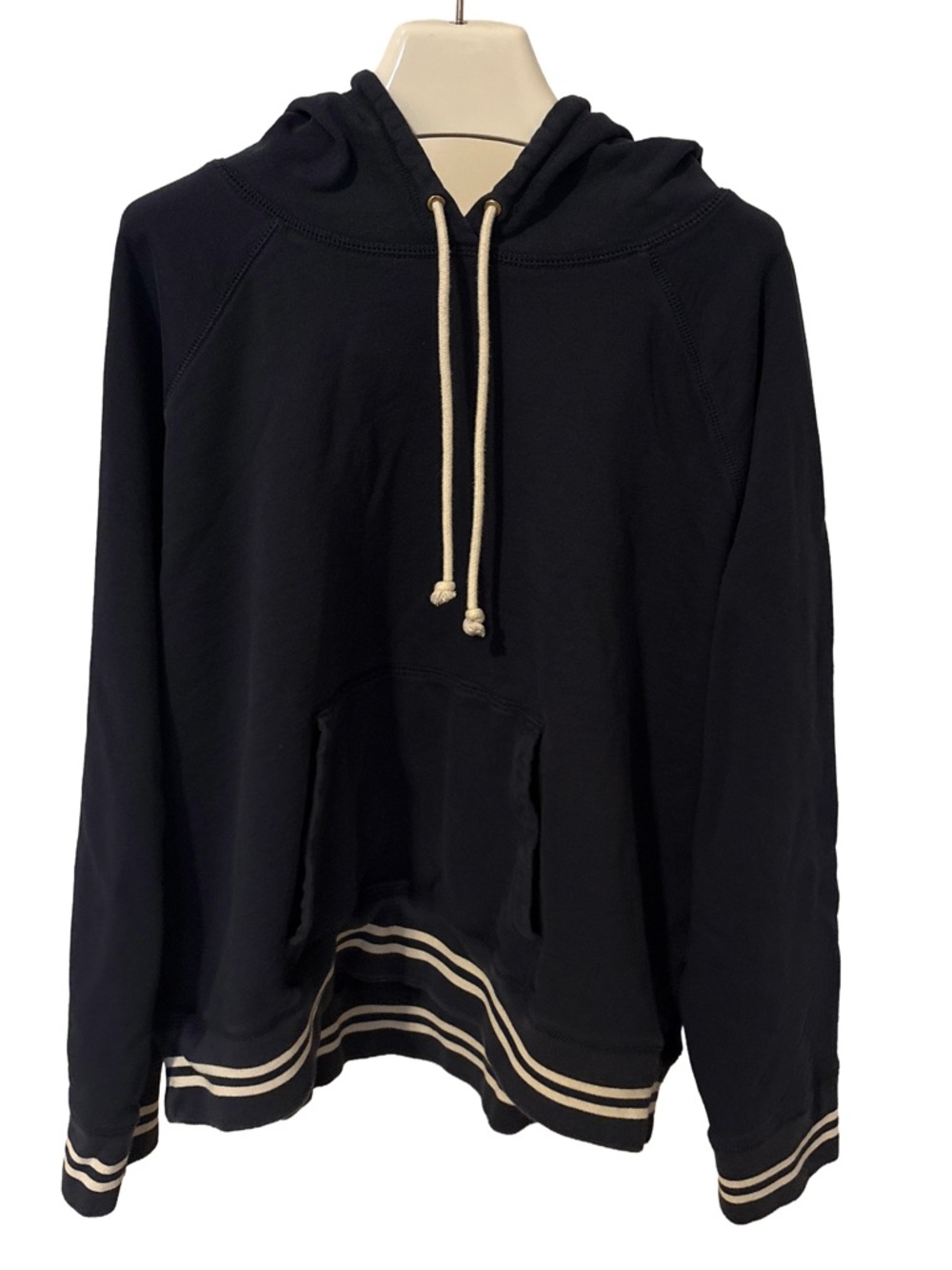 Women’s J. Crew Navy University Terry Sweatshirt, Size XXL